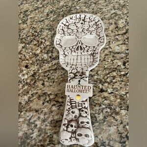 Halloween Skull Spoon Rest